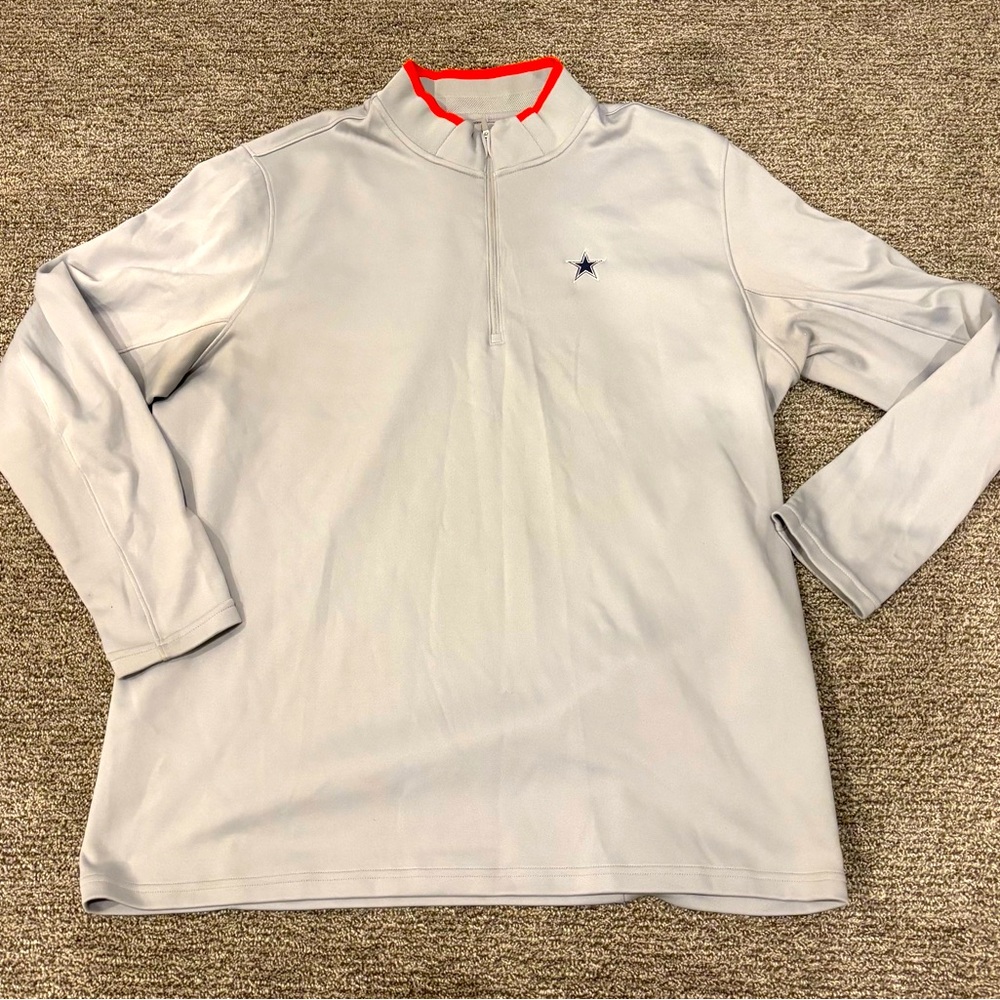 Dallas Cowboys Nike Golf quarter zip. Size XXL.